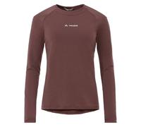 Vaude - Women's Monviso Crew Neck - Funktionsshirt, Gr. S 38, braun (RubyDusk)