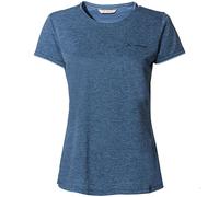 VAUDE T-Shirt Essential Damen Funktionsshirt Kurzarm Dark Sea Uni Größe 42