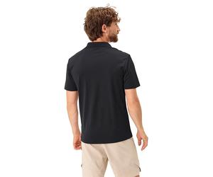 Vaude Essential Kurzarm-poloshirt S Black