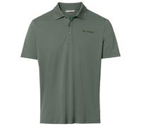 VAUDE Essential Poloshirt Herren - Leichtes Sommer-Poloshirt aus 100% recyceltem Polyester, schnelltrocknend & geruchshemmend, Kurzarm mit Polokragen - Agave, XL
