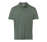 VAUDE Essential Poloshirt Herren - Leichtes Sommer-Poloshirt aus 100% recyceltem Polyester, schnelltrocknend & geruchshemmend, Kurzarm mit Polokragen - Agave, L