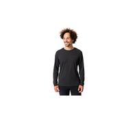 VAUDE Herren-Langarmshirt 'Essential' mit Rundhalsausschnitt, black, Gr. L
