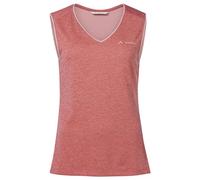 VAUDE Damen ärmelloses T-Shirt Essential, funktionell, Größe 38 Brick