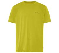 Vaude - Essential Wool T-Shirt - Merinoshirt, Gr. 3XL, gelb (LightLeaf)