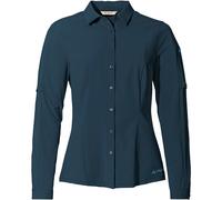 Vaude Damen Farley Stretch Bluse (Größe S, blau)