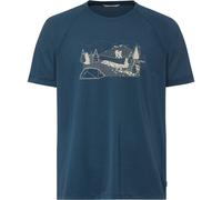 Vaude Gleann II Herren T-Shirts blau Größe S Trekking Elastisch