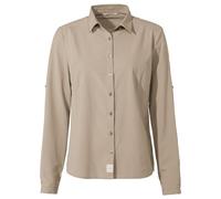 VAUDE Damenbluse Rosemoor IV Leinen Beige Größe M