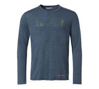 VAUDE Herren Baselayer Rosemoor Ls T-Shirt III, leicht und trotzdem angenehm wärmend, plegeleicht und schnelltrocknend, Dark sea, M