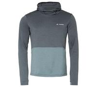 VAUDE Herren Fleece Hoody Monviso, als Baselayer geeignet, atmungsaktiv und feuchtigkeitsableitend, Passform: Slim fit, Heron, S