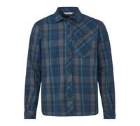 VAUDE Herren Hemd Neshan LS Shirt IV, wärmend, plegeleicht und schnelltrocknend, Caspian Blue, L