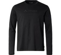 VAUDE T-Shirt Logo Longsleeve Schwarz Größe M