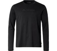 Vaude Herren Logo Longsleeve (Größe XXL, schwarz)