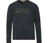 VAUDE Herren Langarmshirt Rosemoor III Lyocell (Tencel) XL Schwarz/Thyme