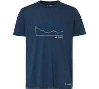 Vaude - Tekoa Wool T-Shirt - Merinoshirt, Gr. S, blau (DarkSea/Blue)