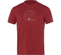 VAUDE Herren Shirt SE Mens Ossola Print T-Shirt (48661) S carmine