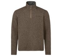 VAUDE Herren Tesero Pullover II, in Strickoptik mit Stehkragen, warm, atmungsaktiv, Oat, XL