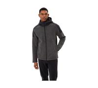 VAUDE Herren-Zip-Hoodie 'Tinshan II' aus Wollmix, phantom black, Gr. M