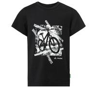 Vaude - Kid's Lezza - T-Shirt, Gr. 110-116, schwarz (Black/White)