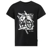 Vaude - Kid's Lezza - T-Shirt, Gr. 98, schwarz (Black/White)
