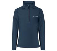 Vaude - Kid's Livigno Halfzip - Fleecepullover, Gr. 158-164, blau (DarkSea/White)