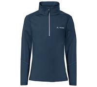 Vaude - Kid's Livigno Halfzip - Fleecepullover, Gr. 98, blau (DarkSea/White)