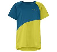 Vaude - Kid's Moab T-Shirt II - Funktionsshirt, Gr. 122-128, gelb/blau (LightLeaf)