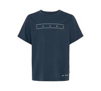 Vaude Print Kurzarm-t-shirt 110-116 cm Dark Sea