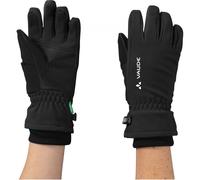 VAUDE Kinder Handschuh Kids Rondane Gloves, winddichter, vielseitiger Softshell Kinderhandschuh, wasserabweisend, black, 6