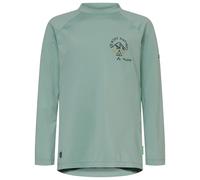 VAUDE Kinder Funktionsshirt Solaro L/S T-Shirt III – hoher UV-Schutz, pflegeleicht – Gr.98 Dusty Fern