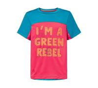 VAUDE Kids Solaro T-Shirt II Bright Pink / Arctic 122/128