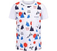 VAUDE Kids Tammar AOP T-Shirt white/eclipse - Größe 158/164 Kinder
