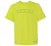 Vaude Print Kurzarm-t-shirt 110-116 cm Bright Green