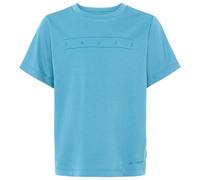 Vaude Print Kurzarm-t-shirt 122-128 cm Crystal Blue