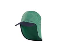 VAUDE Kinder Kappe Sahara IV mit Nackenschutz dunkelgrün | M