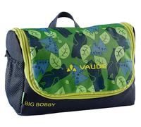 VAUDE Kinder-Kulturbeutel 'Big Bobby' mit Namensschild, 2 l, parrot green/eclipse