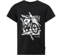 VAUDE T-Shirt Kids Lezza Schwarz/Weiß Gr. 98
