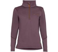 VAUDE Kinder Livigno Halfzip (42212) 110 blackberry/brown