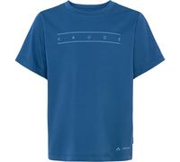 Vaude Print Kurzarm-t-shirt 110-116 cm Ultramarine