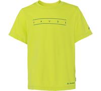 Vaude Print Kurzarm-t-shirt 134-140 cm Bright Green