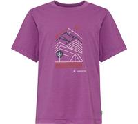 Vaude Rokua Kurzarm-t-shirt 134-140 cm Magenta