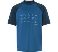 Vaude Solaro Iii Kurzarm-t-shirt 122-128 cm Ultramarine