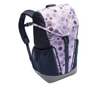 VAUDE Kinderrucksack Jungen & Mädchen Puck 10 Liter in lila, komfortabler Wanderrucksack Kinder, Wetterfester Schulrucksack mit Regenhülle & Lupe, viel Stauraum, Pastel Lilac