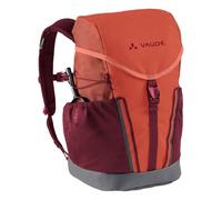 VAUDE Kinderrucksack Jungen & Mädchen Puck 10 Liter in rosa, komfortabler Wanderrucksack Kinder, Wetterfester Schulrucksack mit Regenhülle & Lupe, viel Stauraum