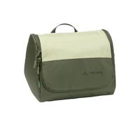 VAUDE Kulturbeutel WegaWash, gepolstert - Braun | Kosmetiktasche mit integriertem Spiegel - Waschbeuterl mit Zahnbürstenhalter und Aufhängehaken, 7,0L Volumen, 26cm Breite