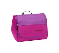 VAUDE Kulturbeutel WegaWash, gepolstert, pink orchid, Einheitsgröße | Kosmetiktasche mit integriertem Spiegel - Waschbeuterl mit Zahnbürstenhalter und Aufhängehaken, 7,0L Volumen, 26cm Breite