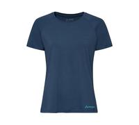 Vaude Damen Essential Wool T-Shirt (Größe XXL, blau)