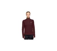 vaude livigno halfzip ii fleece rot damen M