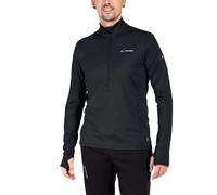Vaude Livigno Halfzip II Fleece | Fleecepullover für Herren | Schwarz S