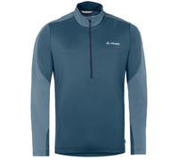 Vaude Livigno Halfzip II Fleecepullover, M, blue gray