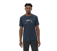 Vaude Me Gleann II - T-Shirt - Herren S Dark Blue/Grey